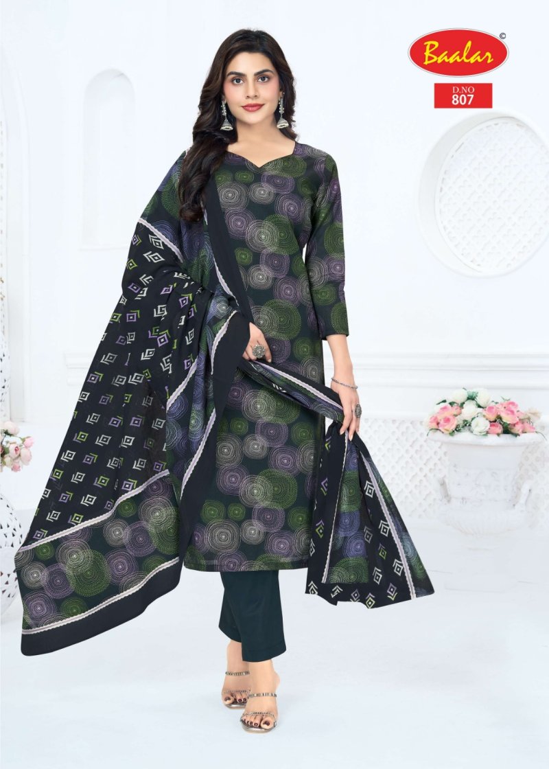 Pashmina Vol 8 By Baalar Cotton Printed Dress Material